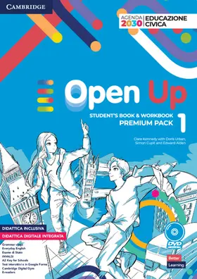 Kennedy | Open Up Level 1 Students Book and Workbook Combo Premium Pack | Medienkombination | 978-1-108-95493-8 | sack.de