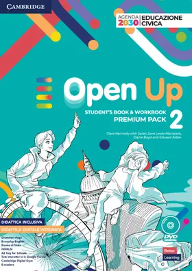 Kennedy |  Open Up Level 2 Students Book and Workbook Combo Premium Pack | Buch |  Sack Fachmedien