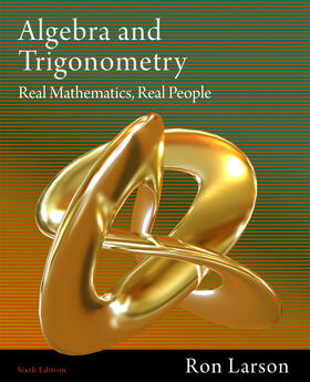 Larson |  Algebra and Trigonometry: Real Mathematics, Real People | Buch |  Sack Fachmedien