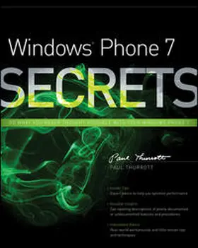 Thurrott |  Windows Phone 7 Secrets | eBook | Sack Fachmedien