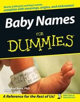 Rose |  Baby Names For Dummies | eBook | Sack Fachmedien