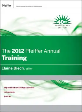 Biech |  The Pfeiffer Annual: Training | Buch |  Sack Fachmedien