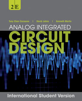 Johns / Chan Carusone / Martin |  Analog Integrated Circuit Design, International Student Version | Buch |  Sack Fachmedien