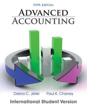 Jeter / Chaney |  Advanced Accounting | Buch |  Sack Fachmedien