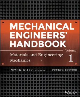 Kutz |  Mechanical Engineers' Handbook, Volume 1 | Buch |  Sack Fachmedien