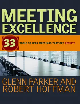 Parker / Hoffman |  Meeting Excellence | Buch |  Sack Fachmedien