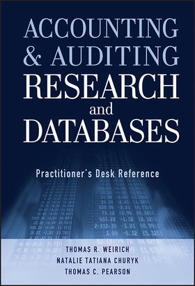 Weirich / Churyk / Pearson |  Accounting and Auditing Research and Databases | Buch |  Sack Fachmedien