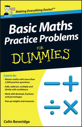 Beveridge |  Basic Maths Practice Problems For Dummies | Buch |  Sack Fachmedien