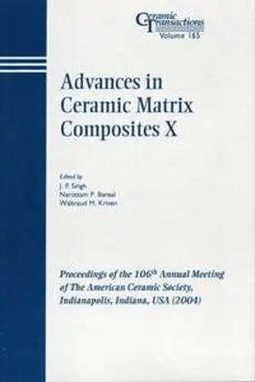 Singh / Bansal / Kriven | Advances in Ceramic Matrix Composites X | E-Book | sack.de