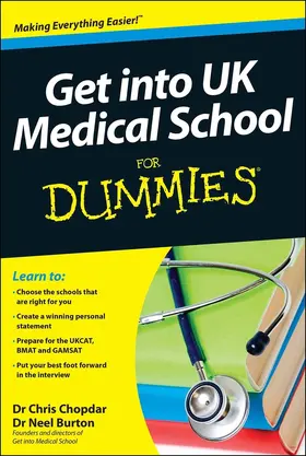 Chopdar / Burton |  Get into UK Medical School For Dummies | Buch |  Sack Fachmedien