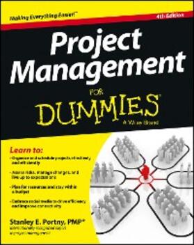 Portny |  Project Management For Dummies | eBook | Sack Fachmedien