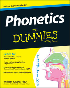 Katz |  Phonetics For Dummies | Buch |  Sack Fachmedien