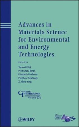 Ohji / Singh / Hoffman |  Advances in Materials Science for Environmental and Energy Technologies | eBook | Sack Fachmedien