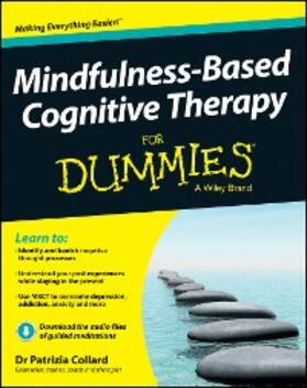 Collard |  Mindfulness-Based Cognitive Therapy For Dummies | eBook | Sack Fachmedien