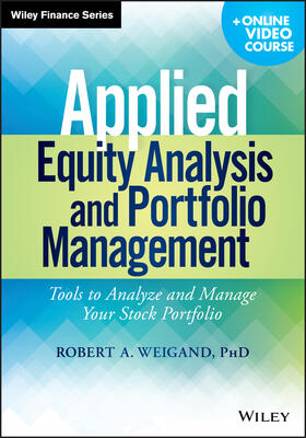 Weigand |  Applied Equity Analysis and Portfolio Management | Buch |  Sack Fachmedien