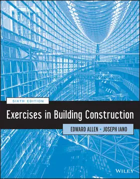 Allen / Iano |  Exercises in Building Construction | Buch |  Sack Fachmedien