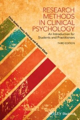 Barker / Pistrang / Elliott |  Research Methods in Clinical Psychology | eBook | Sack Fachmedien