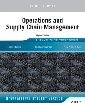 Russell / Taylor |  Operations and Supply Chain Management | Buch |  Sack Fachmedien