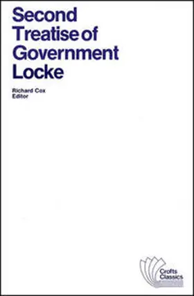 Locke / Cox |  Second Treatise of Government | eBook | Sack Fachmedien