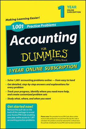  1001 ACCOUNTING PRACTICE PROBLEMS FOR DU | Buch |  Sack Fachmedien