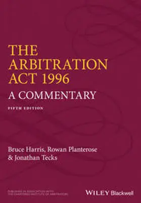 Harris / Planterose / Tecks | The Arbitration Act 1996 | E-Book | sack.de