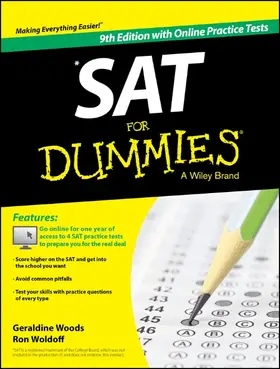 Woods / Woldoff |  SAT for Dummies: Book + 4 Practice Tests Online [With Online Practice Test] | Buch |  Sack Fachmedien