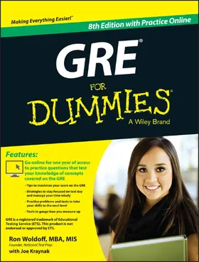 Woldoff / Kraynak |  GRE For Dummies | Buch |  Sack Fachmedien