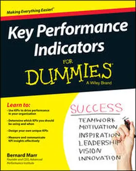 Marr |  Key Performance Indicators For Dummies | eBook | Sack Fachmedien