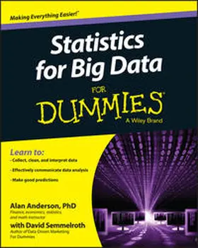 Anderson / Semmelroth |  Statistics for Big Data For Dummies | eBook | Sack Fachmedien