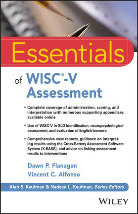 Flanagan / Alfonso |  Essentials of WISC-V Assessment | Buch |  Sack Fachmedien