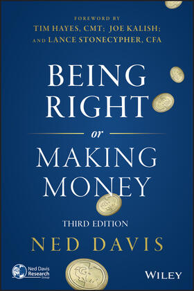 Davis |  Being Right or Making Money 3E | Buch |  Sack Fachmedien