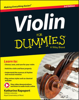 Rapoport |  Violin For Dummies | Buch |  Sack Fachmedien