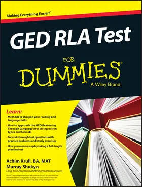 Krull / Shukyn |  GED Rla for Dummies | Buch |  Sack Fachmedien