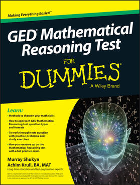 Shukyn / Krull |  GED Mathematical Reasoning Test for Dummies | Buch |  Sack Fachmedien