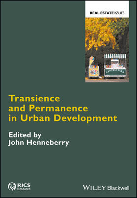 Henneberry |  Transience and Permanence in Urban Development | Buch |  Sack Fachmedien