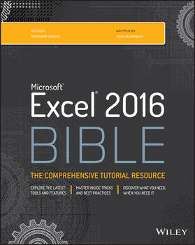 Walkenbach |  Excel 2016 Bible | Buch |  Sack Fachmedien