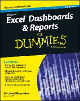 Alexander |  Excel Dashboards and Reports for Dummies | eBook | Sack Fachmedien