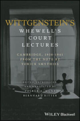 Munz / Ritter / Smythies |  Wittgenstein's Whewell's Court Lectures | eBook | Sack Fachmedien