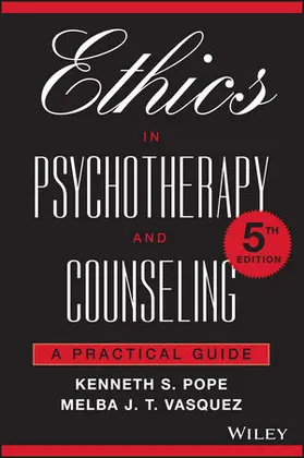 Pope / Vasquez |  Ethics in Psychotherapy and Counseling | Buch |  Sack Fachmedien