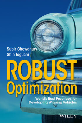 Chowdhury / Taguchi |  Robust Optimization | Buch |  Sack Fachmedien