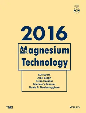 Singh / Solanki / Manuel |  Magnesium Technology 2016 | Buch |  Sack Fachmedien