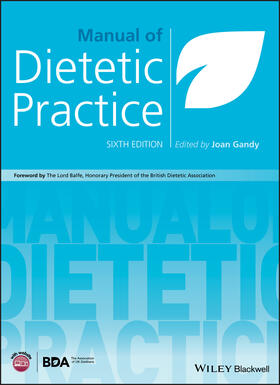 Gandy |  Manual of Dietetic Practice | Buch |  Sack Fachmedien