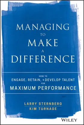 Sternberg / Turnage |  Managing to Make a Difference | Buch |  Sack Fachmedien