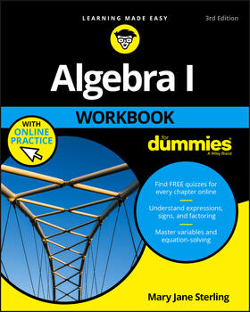 Sterling |  Algebra I Workbook for Dummies | Buch |  Sack Fachmedien