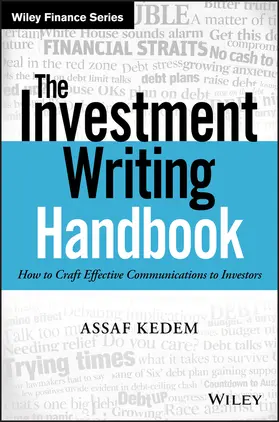 Kedem |  The Investment Writing Handbook | Buch |  Sack Fachmedien