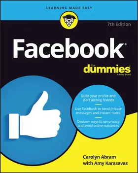 Abram / Karasavas |  Facebook For Dummies | Buch |  Sack Fachmedien