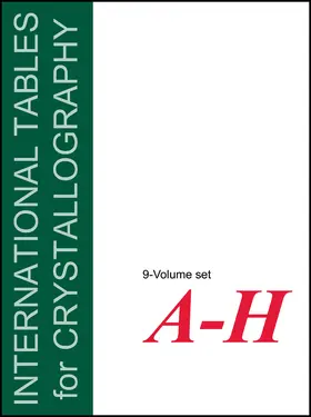 Brock |  International Tables for Crystallography, 9 Volume Set: Volumes a - H | Buch |  Sack Fachmedien