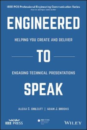 Chilcutt / Brooks |  Engineered to Speak | eBook | Sack Fachmedien