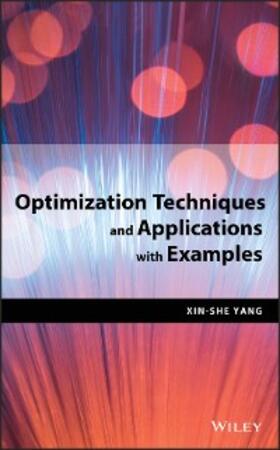 Yang |  Optimization Techniques and Applications with Examples | eBook | Sack Fachmedien