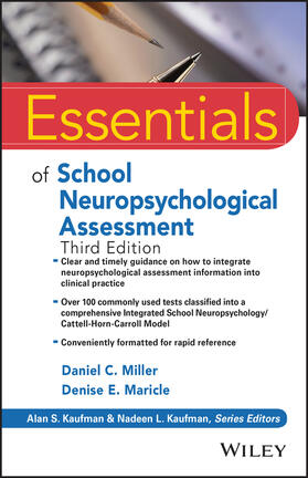 Miller / Maricle |  Essentials of School Neuropsychological Assessment | Buch |  Sack Fachmedien